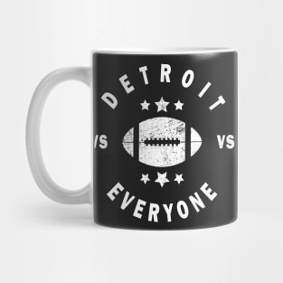 Detroit vs everyone Mug